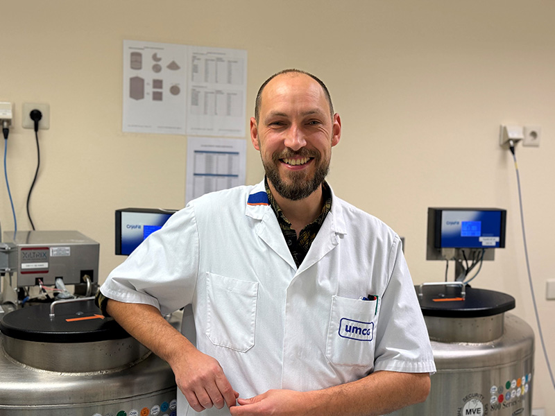 IVF-laborant Jurjen Gerssen