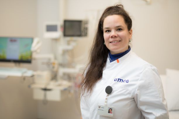 Martje Visser doet veel onderzoek naar het post-sepsis syndroom