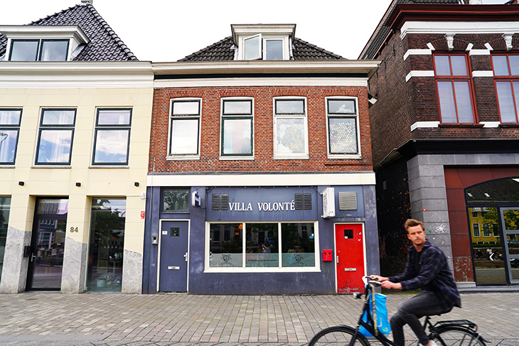 Voorgevel van Villa Volonté