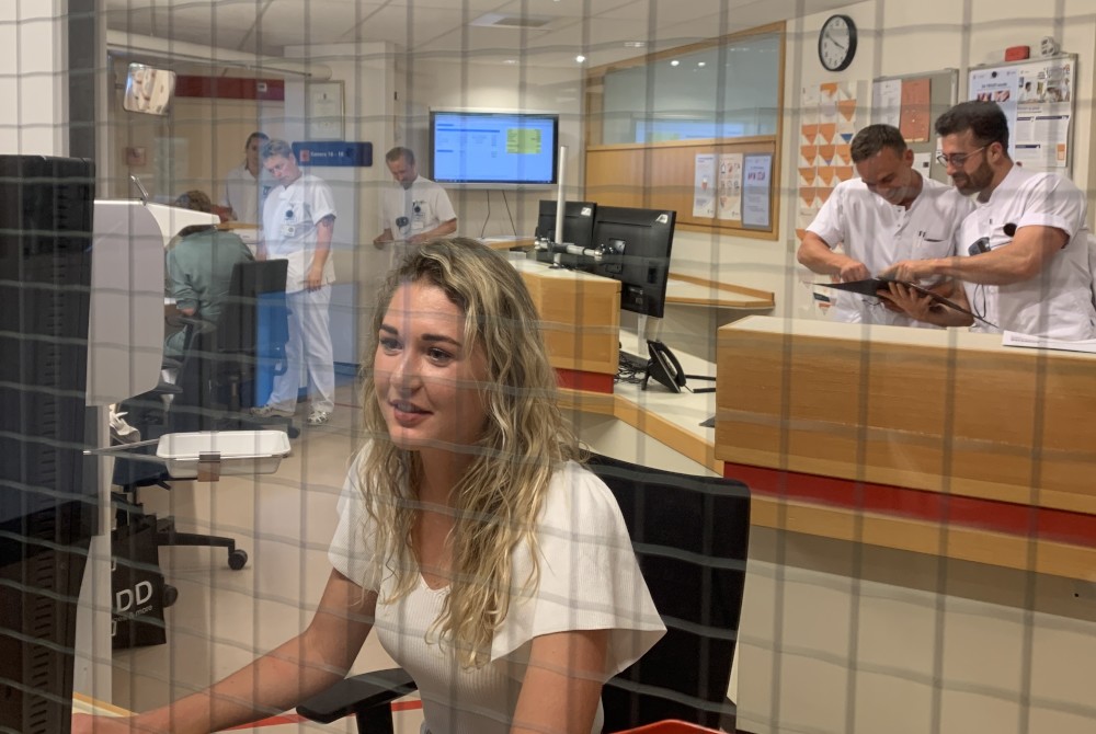 Onderzoekster en (voormalig) waakstudent Tialda Prins: observeren kan ook op afstand