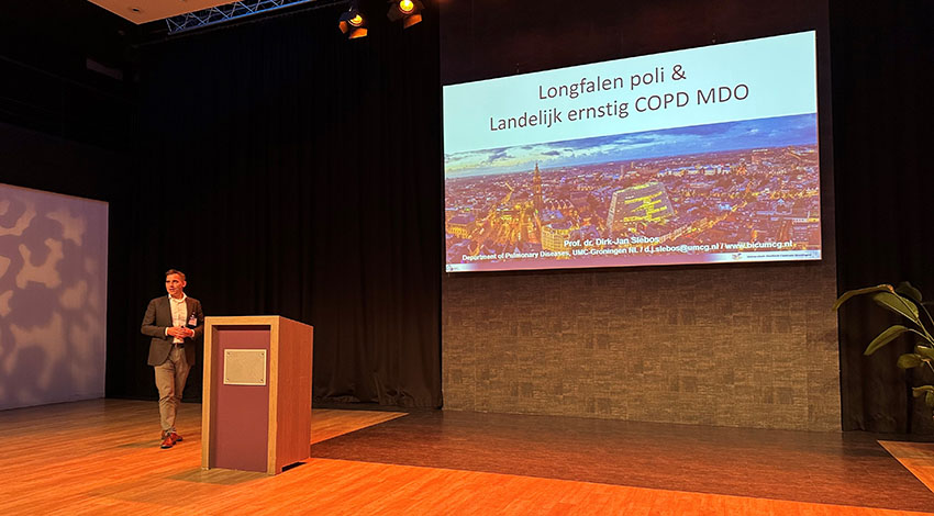 De 5e keer het symposium Longfalen bij COPD