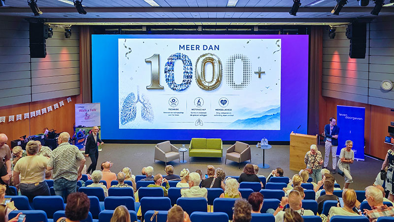 Mijlpaal van 1000 longtransplantaties