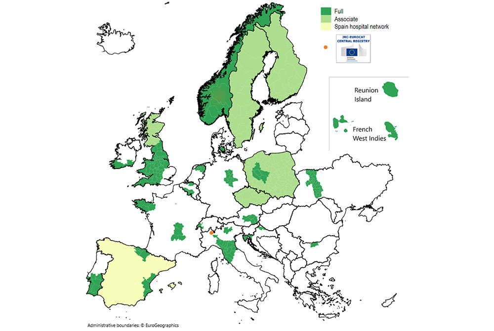 Administrative boundaries: EuroGeographics