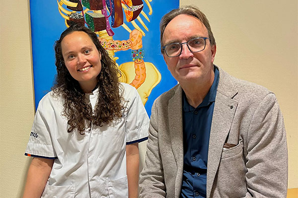 Kim van der Sloot en Gerard Dijkstra