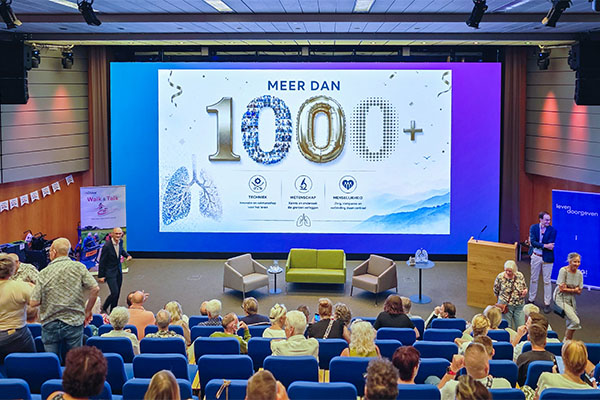Mijlpaal van 1000 longtransplantaties