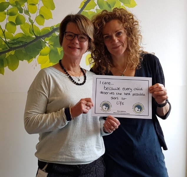 Hermien en Renée, t.g.v. World Birth Defects Day, 3-3-2020