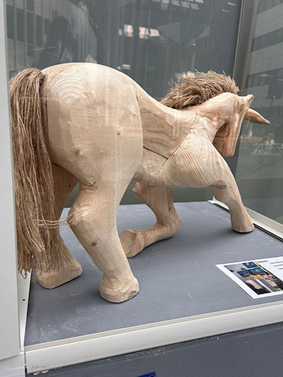expositie Een gebaar in beeld - eenhoorn